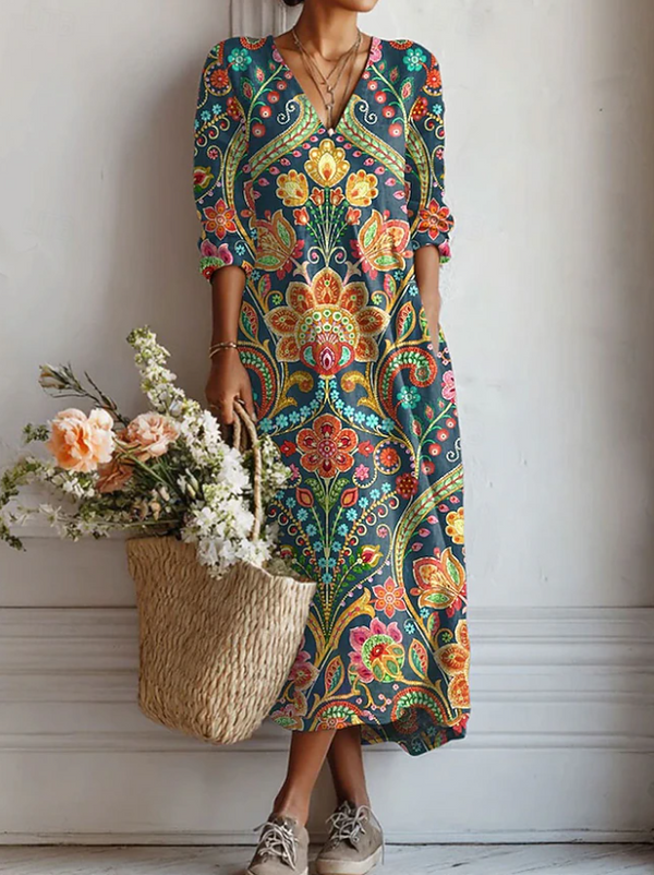 Vestido Longo Boémio